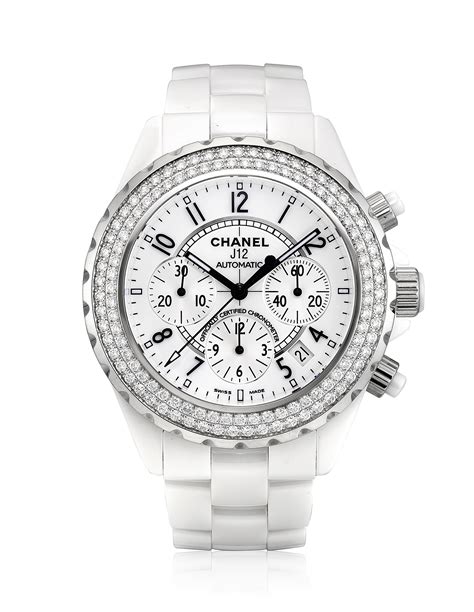 chanel j12 chromatic with diamonds|Chanel j12 white with diamonds.